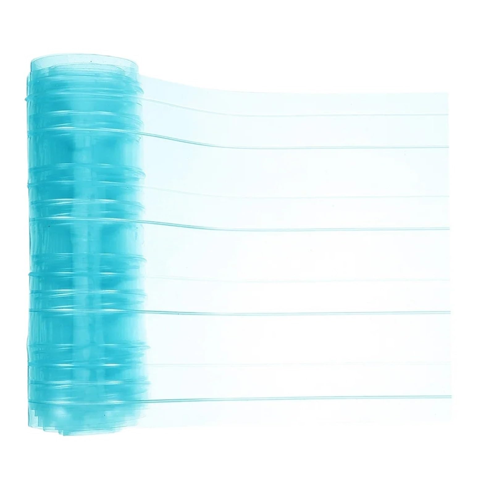 Clear PVC Door Strip Curtain 80.56X7.31 Inch Clear PVC Strip for Pet Doorway Weatherproof Insulation Barrier for Indoor Outdoor