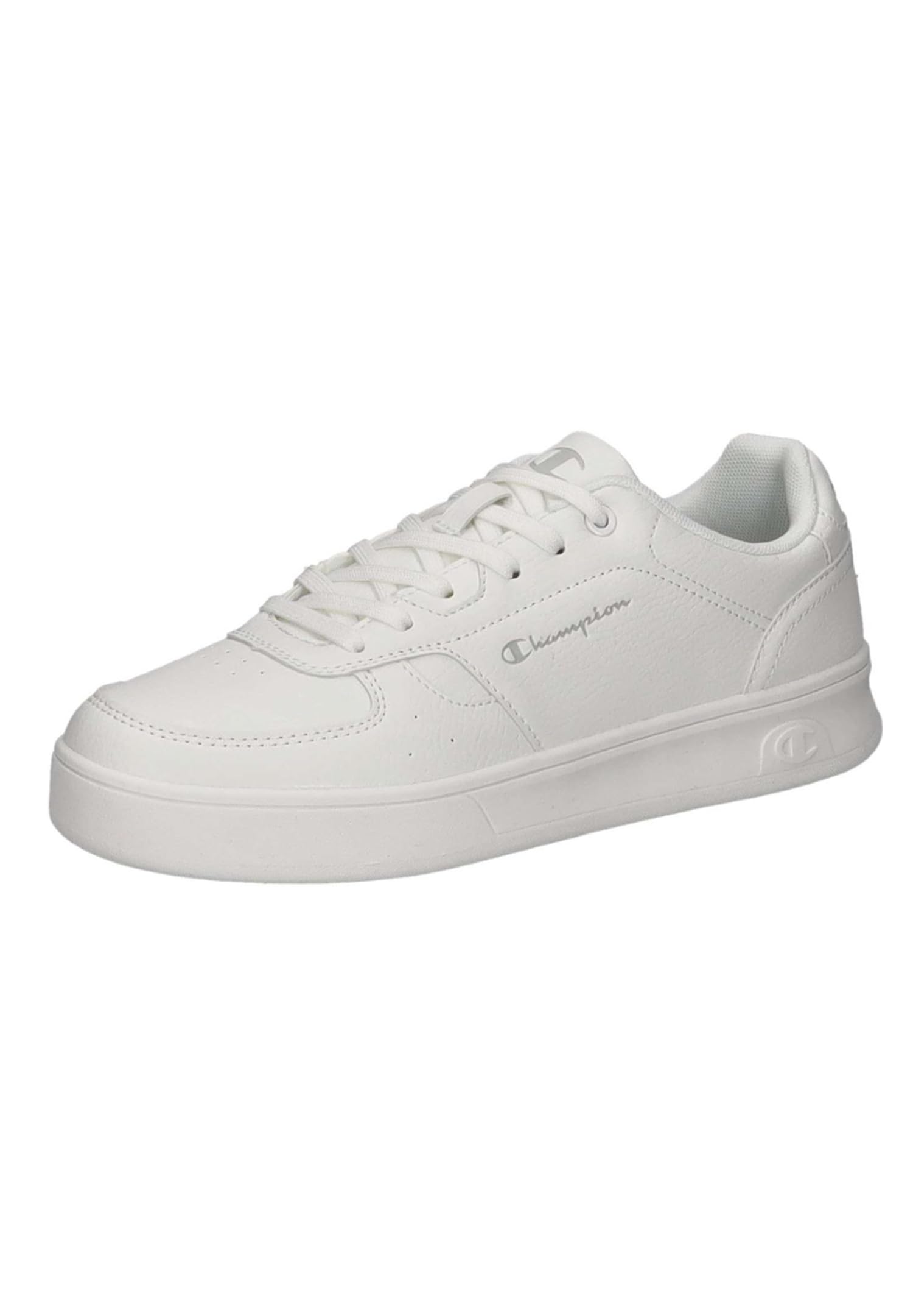 Champion Baskets Newman pour Homme, Blanc Ww001, 39 EU