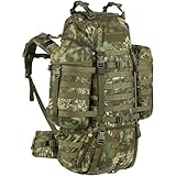 Verstellbare Schultergurte Wisport Raccoon 85L Rucksack Kryptek Mandrake