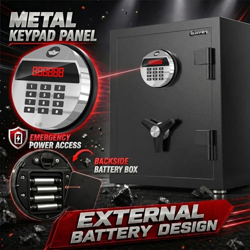 Kavey Safe Box metal home safe