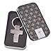 Christian Art Gifts Engravable Metal Cross Keychain | Gods Faithfulness Never Fails | Inspirational Accessory Keychain/Keyring for Men and Women