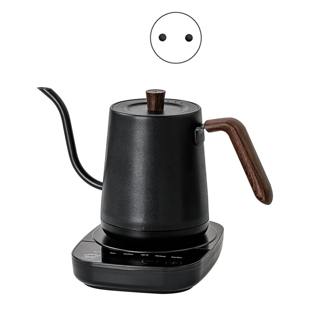 Bollitore Elettrico A Collo D'Oca, Caffettiera Intelligente, Bollitore Elettrico con Controllo della Temperatura, Bollitore Elettrico A Riscaldamento Rapido da 1000 W