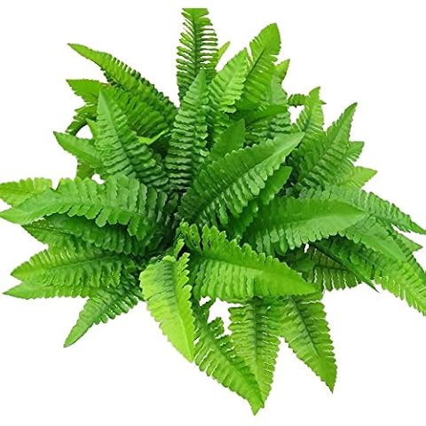 Leoyoubei 4 Bunches Boston Fern Bush Cover