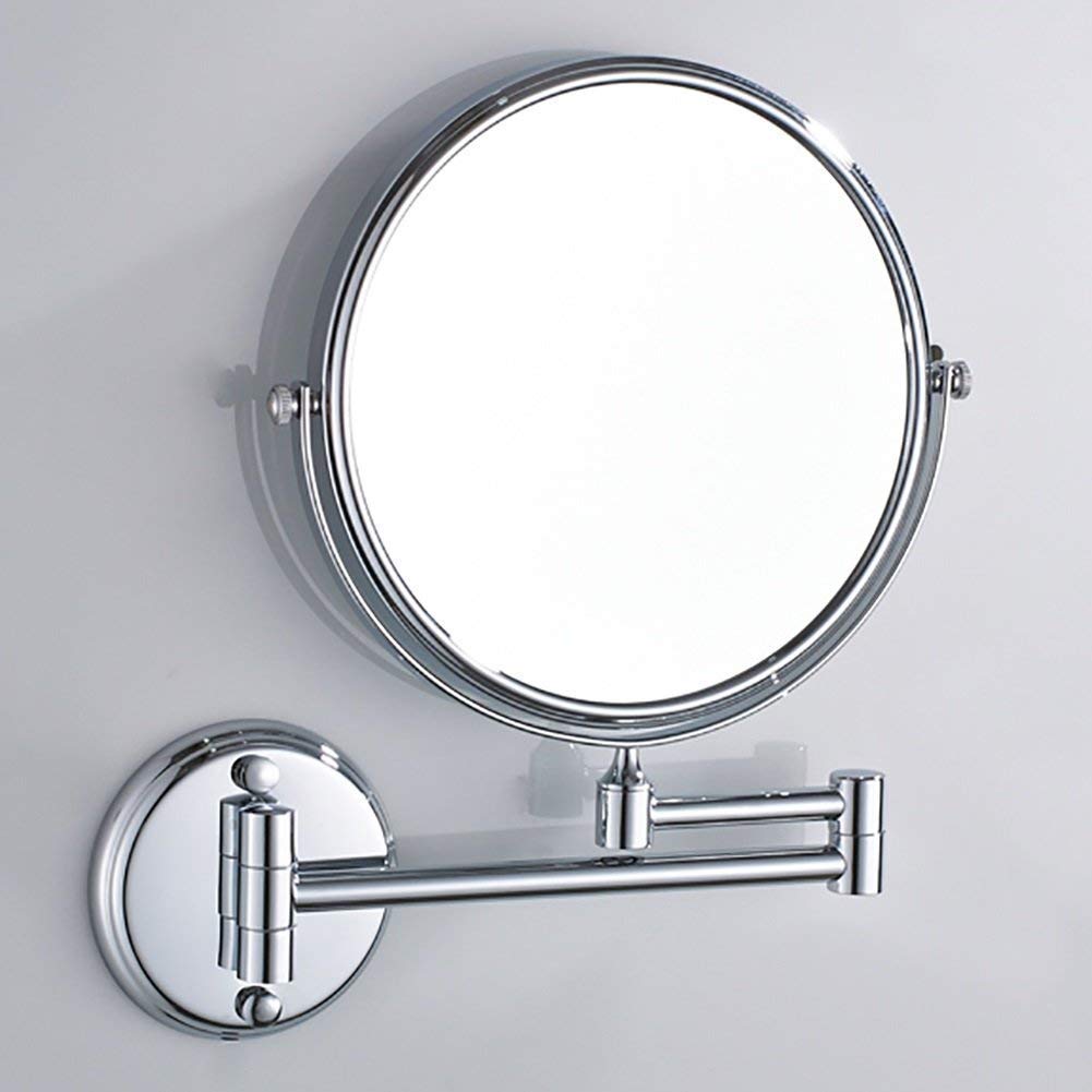 Miroir de rasage mural de 8 pouces JCAKES cosmétique double face