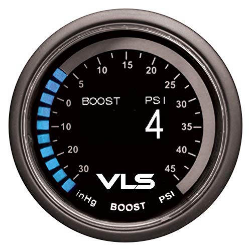 Revel 1TR1AA001R Gauge (VLS 52mm 30inHg-45PSI Digital OLED Boost), 1 Pack