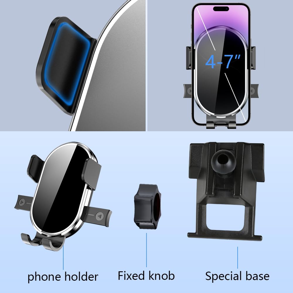 Samochodowy uchwyt na telefon do Nissan Kicks 2018-2024 S SR SV T akcesoria samochodowe uchwyt nawigacyjny dekoracja wnętrz deska rozdzielcza uchwyt na telefon komórkowy uchwyty etui akcesoria