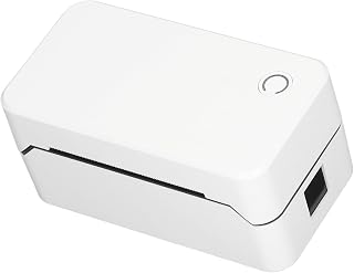 Label Printer, USB BT Connection 180mms Thermal Printer US Plug 100‑240V for Office