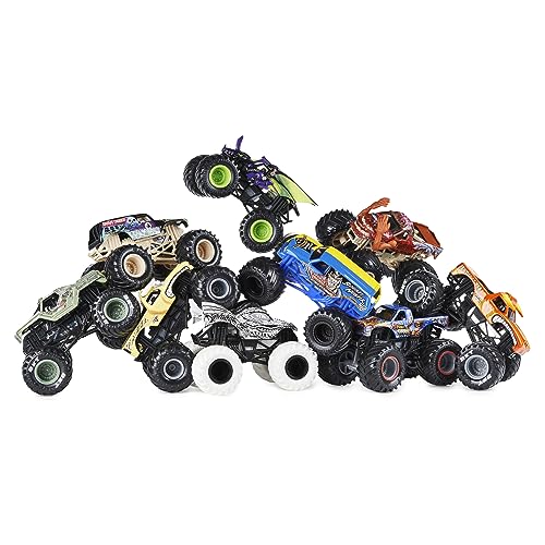 Monster Jam 9 Pack Camiones Monster 1:64 Escala miniatura 5