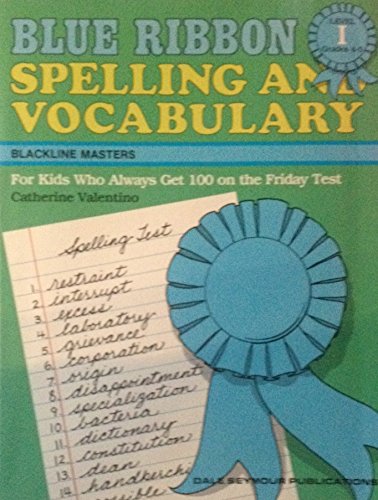 Amazon.com: Blue Ribbon Spelling and Vocabulary: For Kids Who Always ...