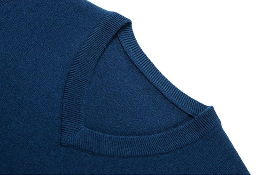 Men Solid Casual V-Neck Vest Woolen Knit Sweater Tank Tops Sleeveless Pullovers Waistcoat3