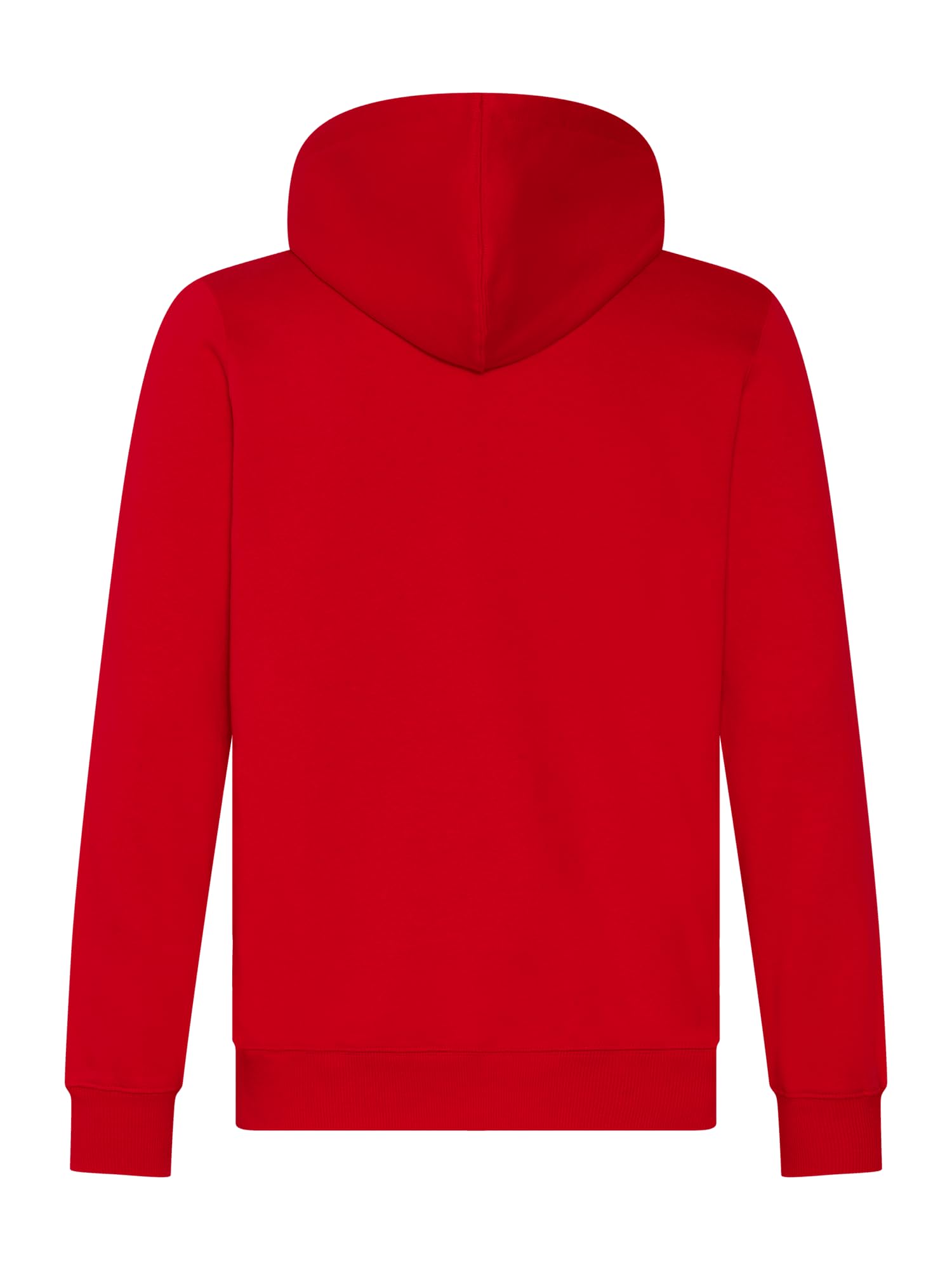 FC Bayern München ZipIHoodie Essential für Herren (Größe S, Rot) I Kapuze mit Kordelzug & gesticktem Logo I Sportbekleidung mit durchgehendem Reißverschluss I Offiziell lizenziert