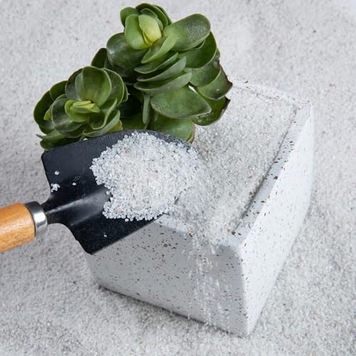 Image of 100% Natural Sand, Multi-Purpose Natural Silica Sand for Aquarium Subatrate, Fire Pits, Garden Landscaping, Decorative Sand for Vase Filler, Candle, Wedding, Home Decor, 10LB, White