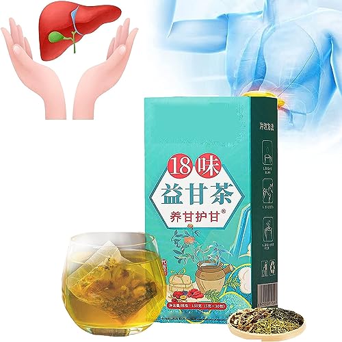 Té de 18 sabores para el cuidado del hígado, 18 sabores de té de protección del hígado, té nutritivo diario para el hígado, té nutritivo para el hígado y protege el hígado, té de hígado nutritivo