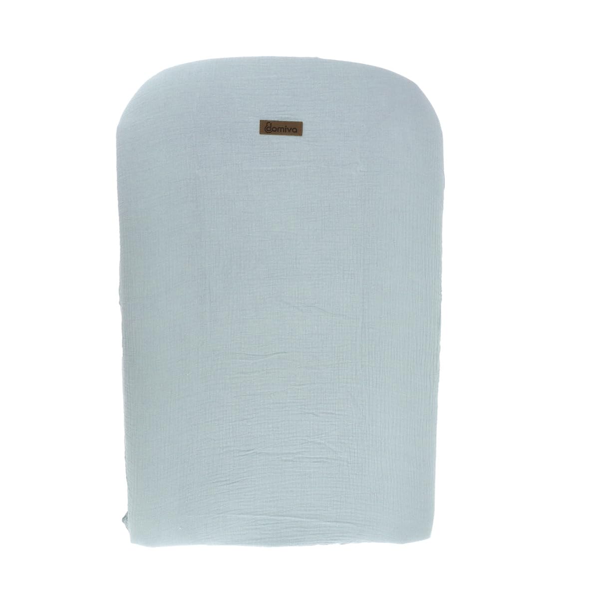 DOMIVA - Changing Mat Cover 50 x 75 cm Vintage Blue Cotton Gases