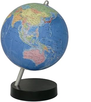 Amazon | 昭和カートン 卓上型地球儀 13-GTP-K 球径13cm | 地球儀