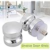 ZKSM 2 Set Shower Screen Handle Bathroom Door Handle Knob with Solid ...