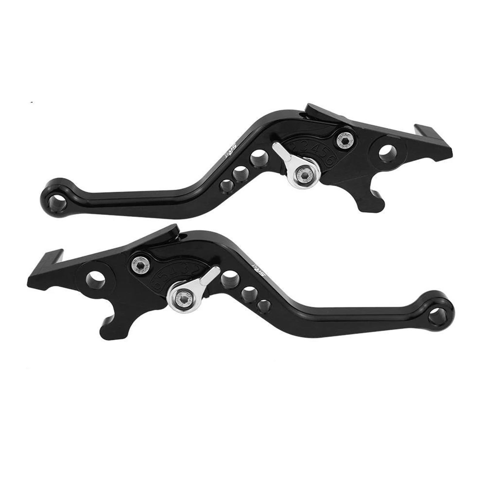 Fxvbg Silver Clutch Motorcycle Parts Brake Lever Pivot Clutch Levers Control Handles For Aprilia Sr Gt125 Gt 125 2021-2023 2022(Silver)
