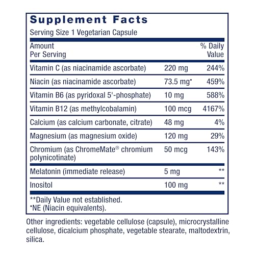 Life Extension Quiet Sleep Melatonin, 5 mg, Powerful Sleep Support, Healthy circadian Rhythms, Cellular Defense, Gluten-Free, Non-GMO, Vegetarian, 60 Capsules - Image 4