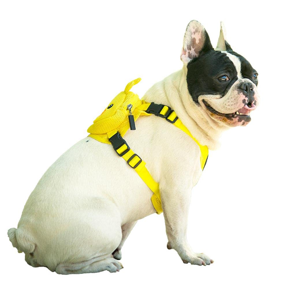 Correa Perro Lindo Mochila Mascota Arnés Viaje Al Aire Libre Senderismo Alforjas para Perros Pequeños
