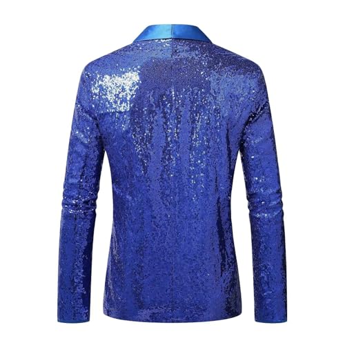 Veste paillettes homme coupe ajustée veste performance homme spectacle unie - 2