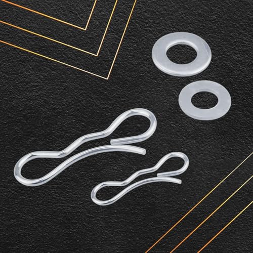 532195270 Front Deck Lift Link Suspension Kit/Nuts, 194209 194208 Bow tie Cotter pin & 191912 Washer - Compatible With Husqvarna Craftsman Mower 195270, 581506903, 532195264, 581506902, 581506904