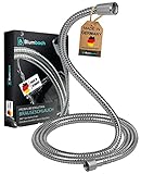 duschschlauch gewinde verkalkt 💦 MADE IN GERMANY - Hochwertiger Edelstahl in Kombination mit den doppelt gewickelten Edelstahlbändern gewährleisten dir eine extrem hohe Zugfestigkeit & dauerhafte Haltbarkeit!
