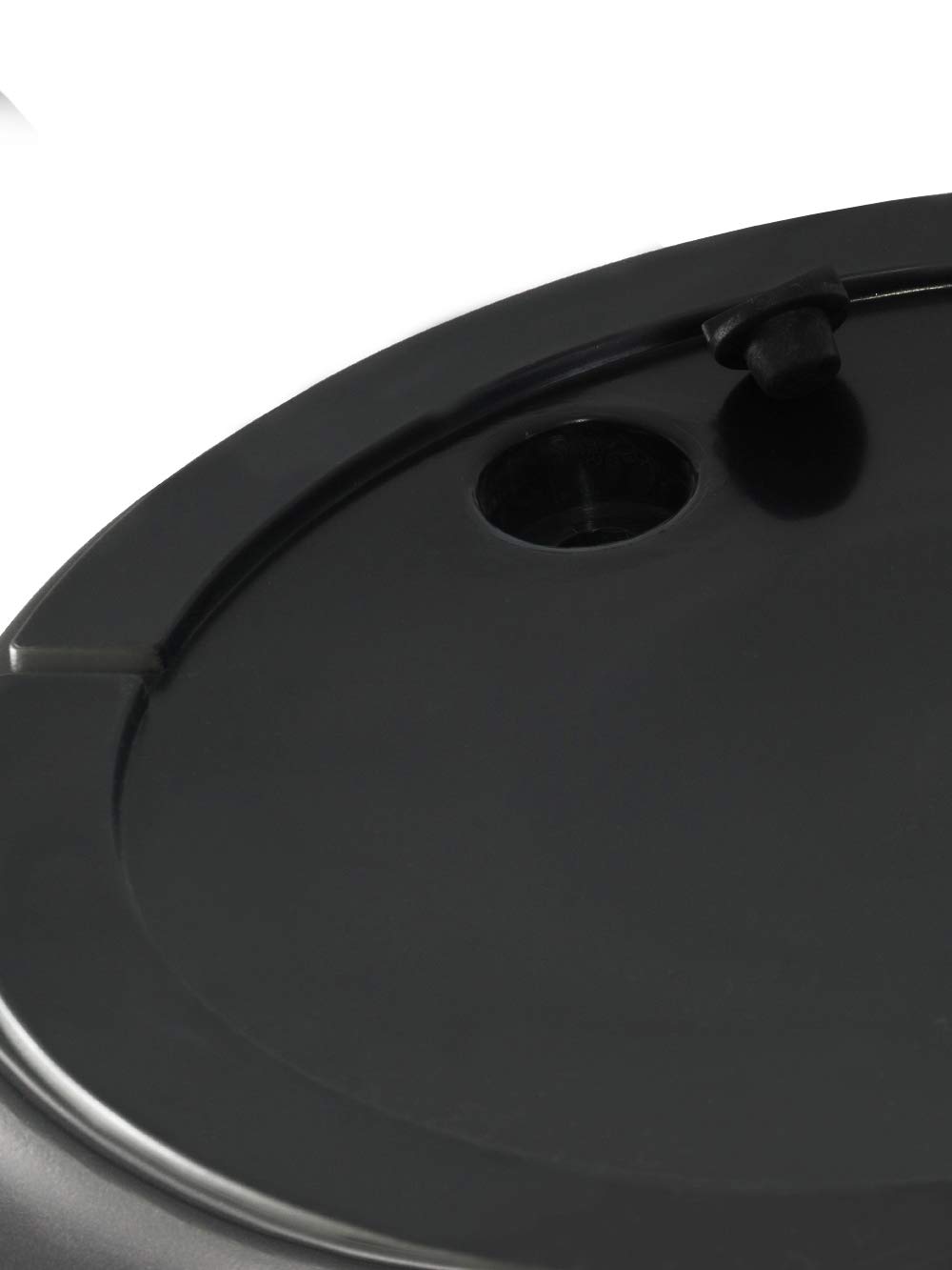 Pflanzwerk® ÖKOSYSTEM Donica na rośliny PIPE – doniczki z systemem nawadniania, 58 cm, Ø 34 cm, antracytowa, donica na kwiaty do użytku wewnątrz i na zewnątrz, ochrona przed promieniowaniem UV, jakość