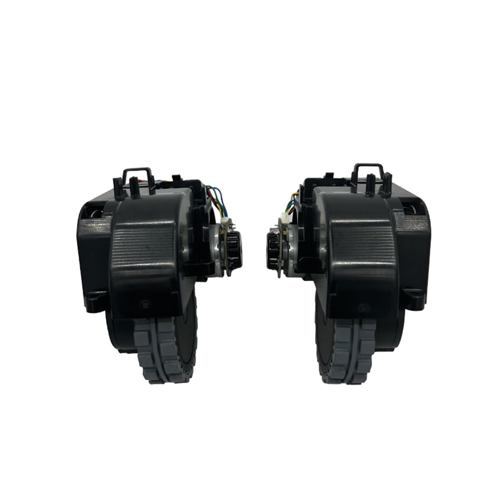 Genterun L+R Sweeping Robot Drive Wheel,Compatible For Ecovacs,Compatible For Deebot,N9 + Sweeping Machine Robot Vacuum Cleaner Parts Wheels，Suitable For Various Surfaces(L+R)