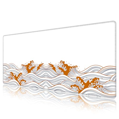 Tapis de souris large 900x400mm LL-COEUR avec base caoutchouc stable