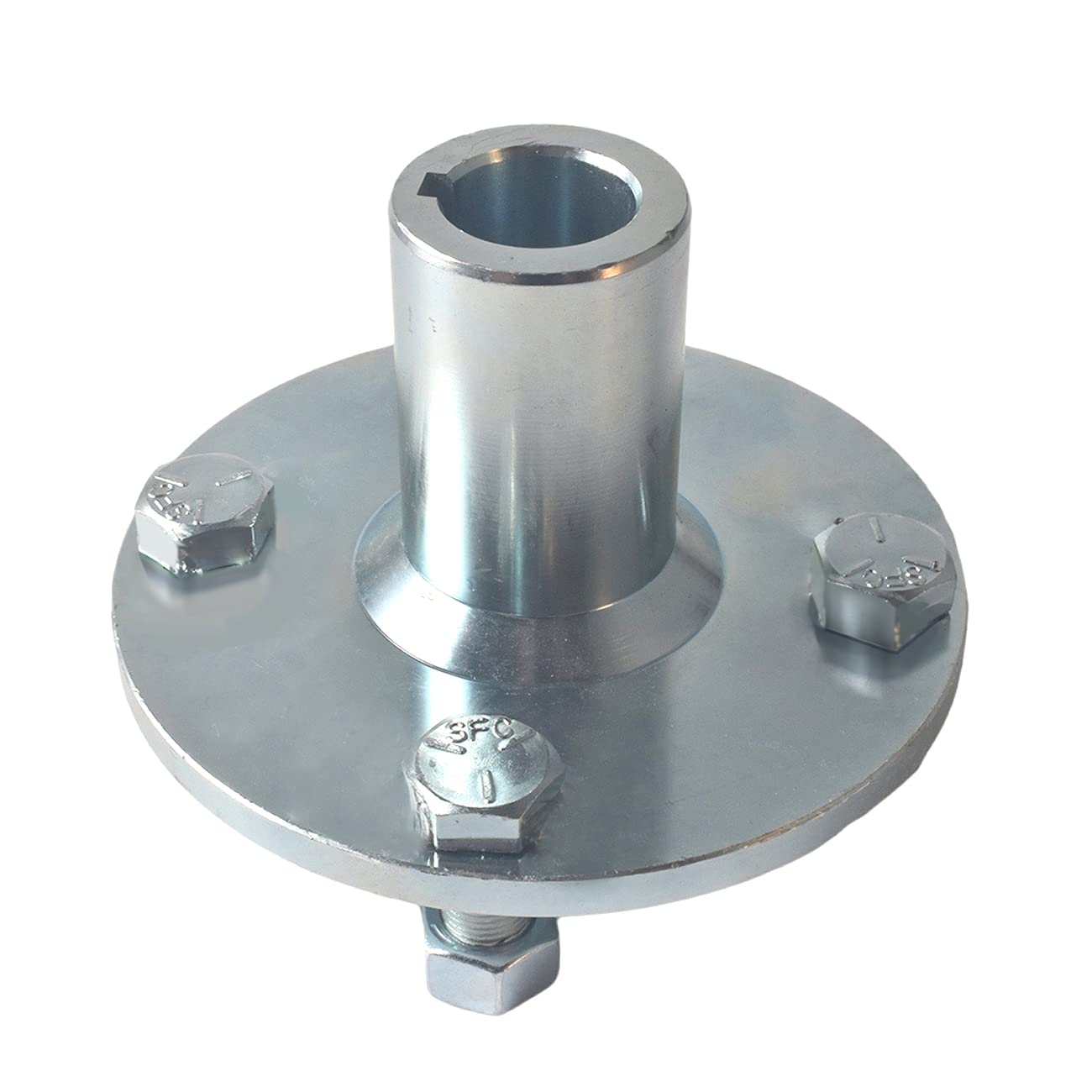 Go Kart Live Axle Hub 4" x 4" Wheel Hub for 1” Shaft,with 1" to 3/4" Step Down
