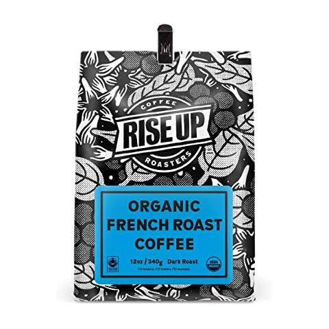 Organic French Roast, Certified Fair Trade Organic Coffee, 12 oz, Whole Bean Cover