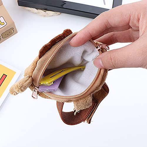 Taiyaki portemonnee - kleine portemonnee kan enkele kleine items bevatten, pluche speelgoed portemonnee cadeau voor… - Afbeelding 6