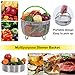 PentaQ 24 Pieces Instant Pot Accessories Kit for 8 Quart Instapot, Pressure Cooker Accessory Set Compatible with 6 Quart, 2 Egg Rack, 2 Silicone Oven Mitt