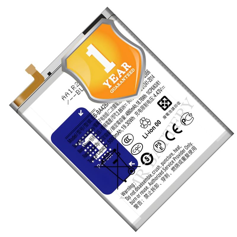 Image of Original EB-BA426ABY Battery for Samsung Galaxy A32 5G (SM-A326B) | A42 5G (SM-A426B) | A72 (SM-A725F) | M22 (SM-M225FV) | M32 5G (SM-M326B) | M42 5G (SM-M426B) - (5000mAh) - 1 Year Warranty K7
