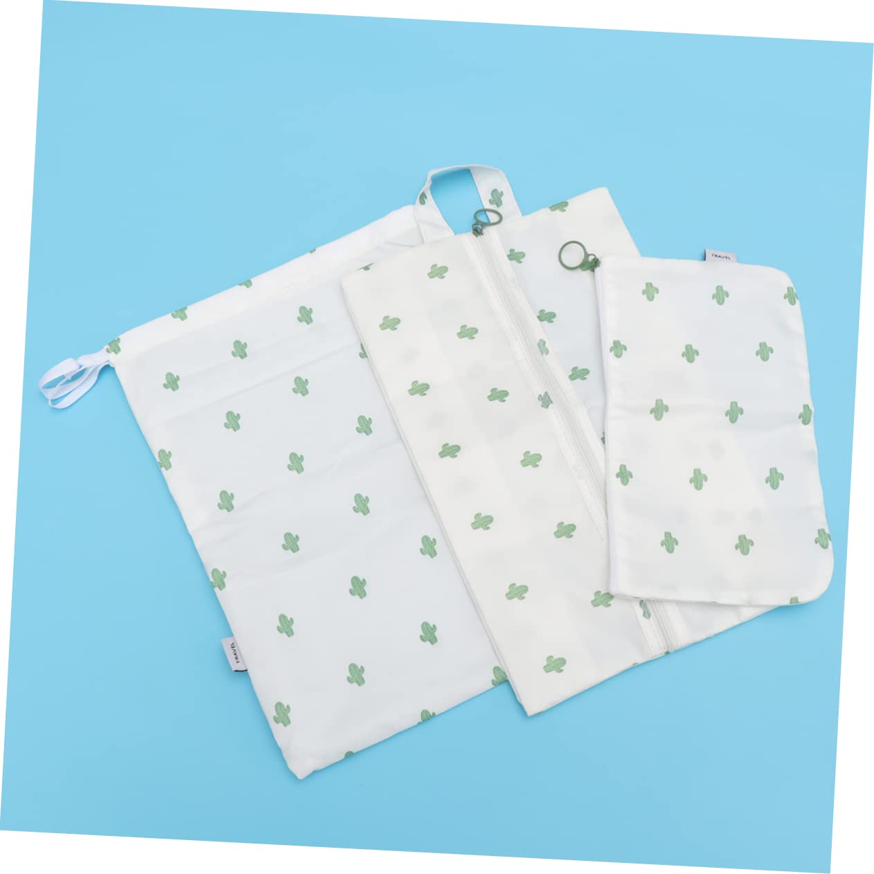 Juego de 8 Bolsas de Almacenamiento para Ropa y Equipaje, Organizador de Viaje Lavable, Cremallera, Ligero y Multiusos para Maleta