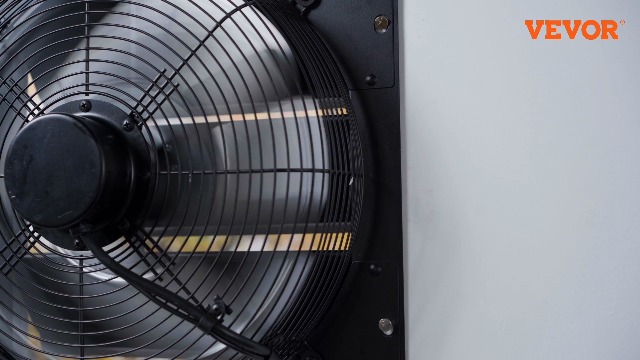 Abluftventilator, 406 mm, 1400 U/min, 1506 CFM, Wandlüfter aus