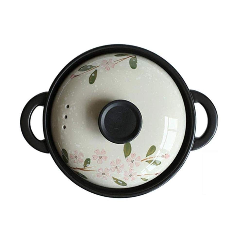 Pot à ragoût en terre cuite céramique facile à nettoyer pour soupe