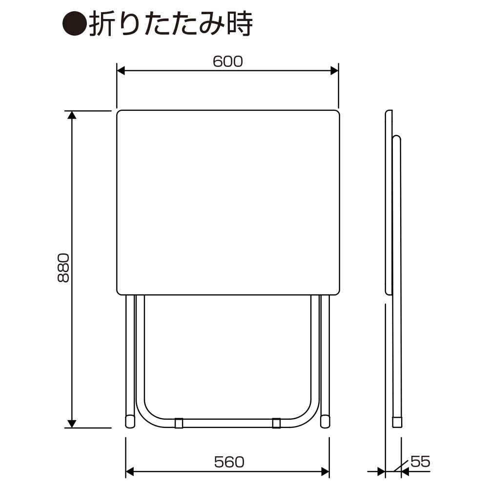 Amazon | ナカバヤシ 折りたたみデスク 幅60cm ナチュラル木目 NFD