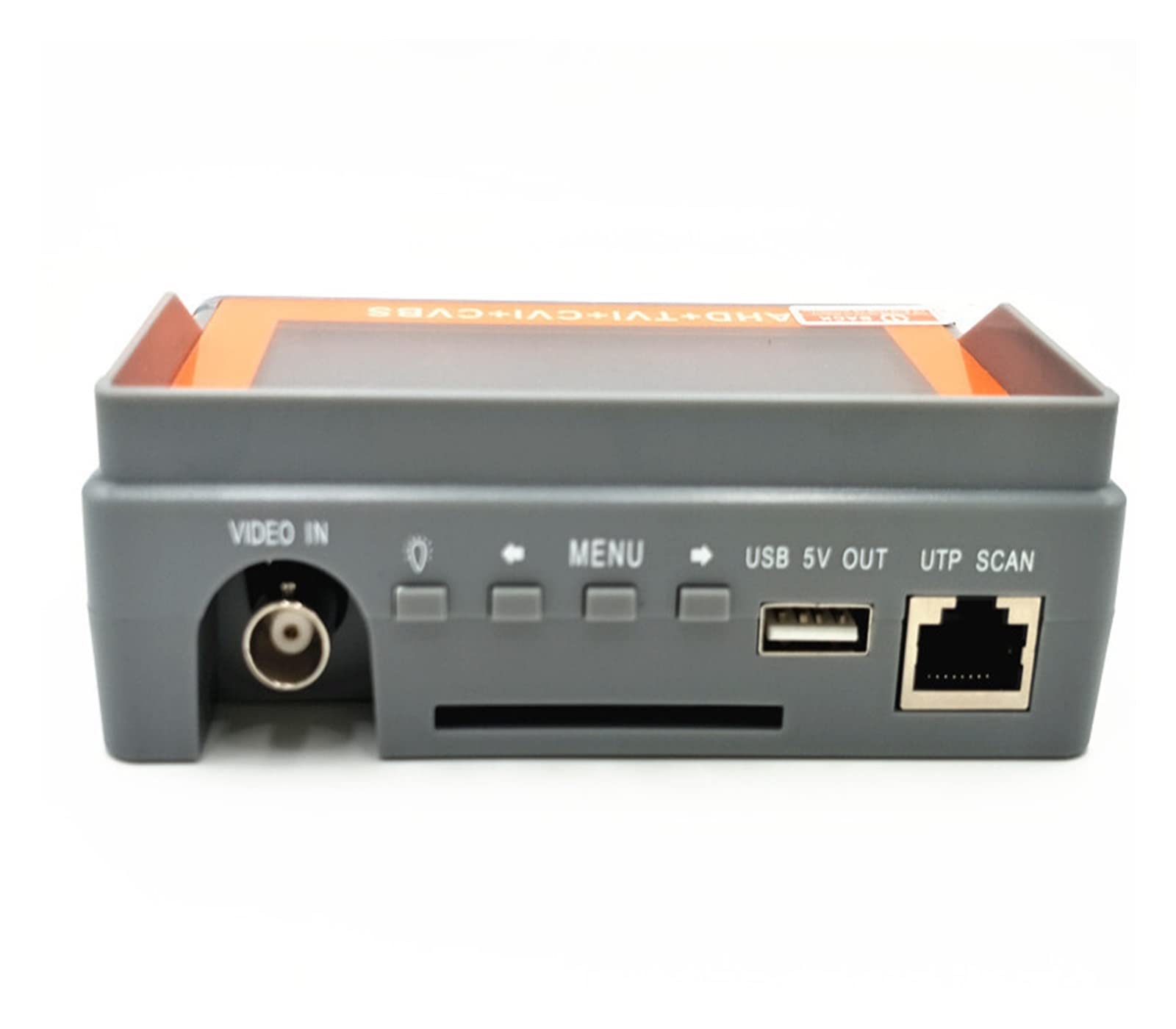 Monitor testowy CCTV, 4,3-calowy tester monitorów CCTV 4 w 1, koncentryczny analogowy, TVI, CVI, AHD, monitor wideo HD, wyjście DC12V Koncentryczny wysokiej rozdzielczości, wyjście POE, testowanie WiF