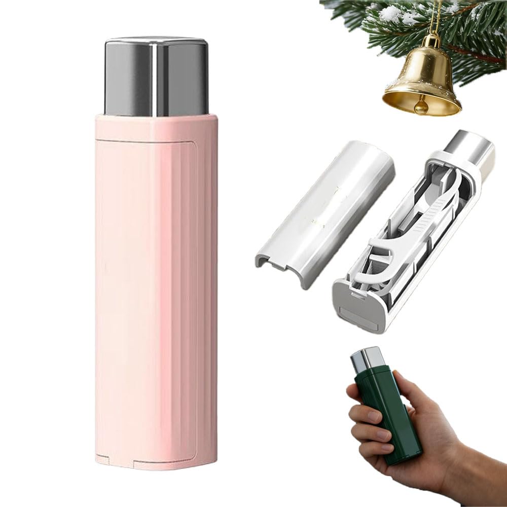 Upgrade Portable Floss Pick Box Travel Floss Pick Dispenser Refillable Flossholder Organizer for Cleaning Teeth and Oral Care