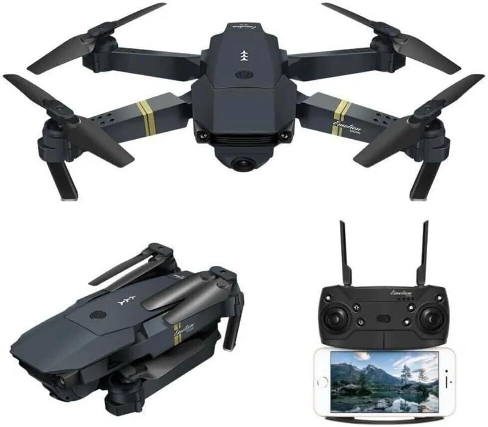 Drone 998 PRO Pieghevole con Telecamera FPV 4K, Telecomando Wi-Fi, per Principianti MINI DRONE 998 PRO PIEGHEVOLE QUADRICOTTERO 4K FOTOCAMERA SMARTPHONE WIFI