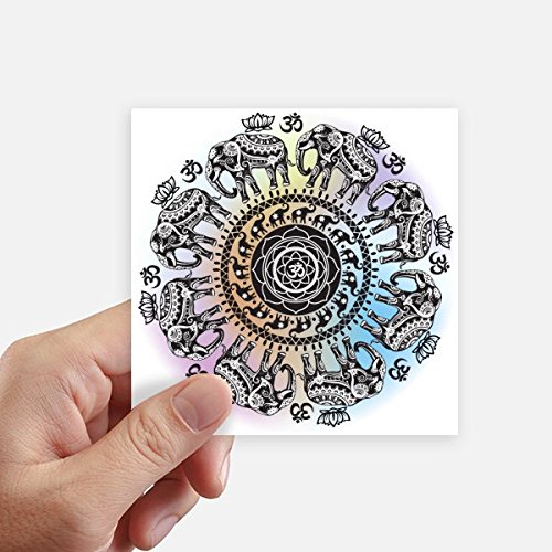 Stickers éléphant résistants pour personnaliser un ordinateur portable