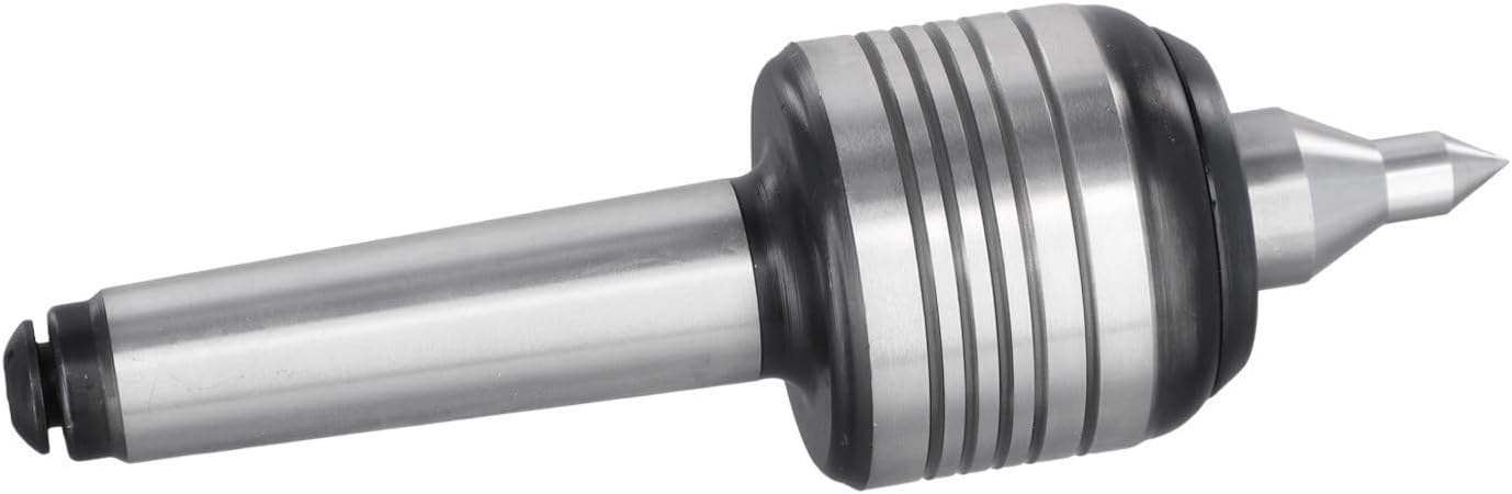 Live Revolving Center Lathe Tailstock MT2/MT3/MT4, High 60 Degree Rotary Center with Alloy Steel Shaft CNC Turning Tools(MT3)