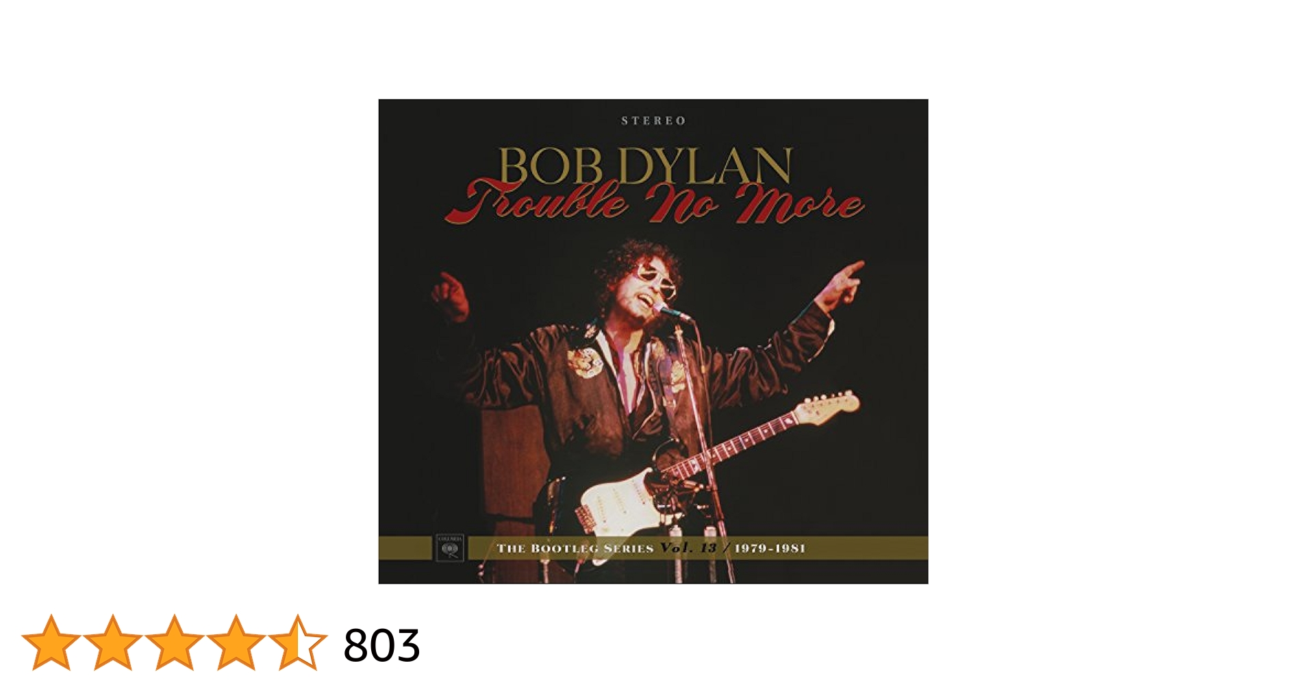 【貴重！限定ライブCD付】BOB DYLANブートレッグ・シリーズVOL. 13 Amazon.com: Trouble No More: The Bootleg Series Vol. 13