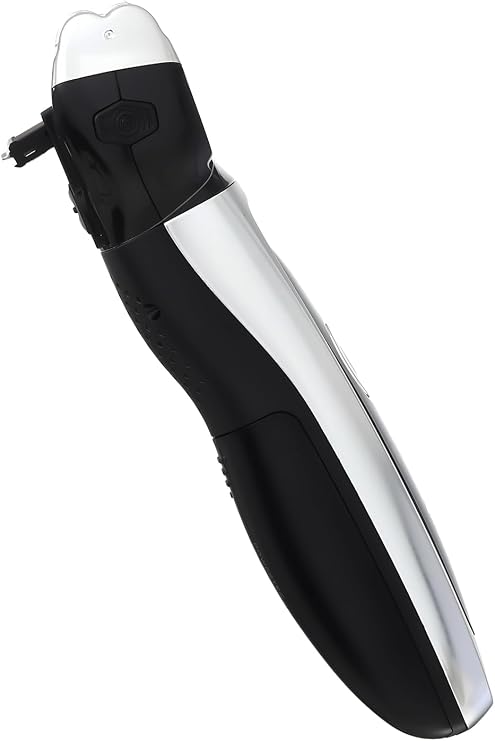 Powertec TR-250 Günlük Sakal Ve Burun-Kulak Tıraş Makinesi Yedek Başlık Hediyeli - METALİK GRİ-Yeni Versiyon