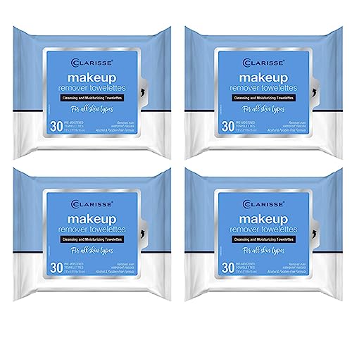120ct Facial Cleaning Wipes Makeup Remover Cleansing Towelette Moisturize Clean Alcohol Paraben Free Formula Face Cleaning Moisturizing Pre-Moistened Ultra Soft Facial Gentle Dirt Oil Eyeshadow