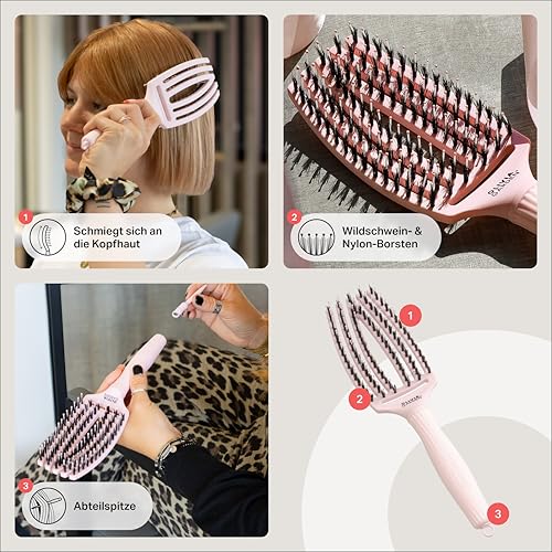 Finger Brush Combo Pastel Pink