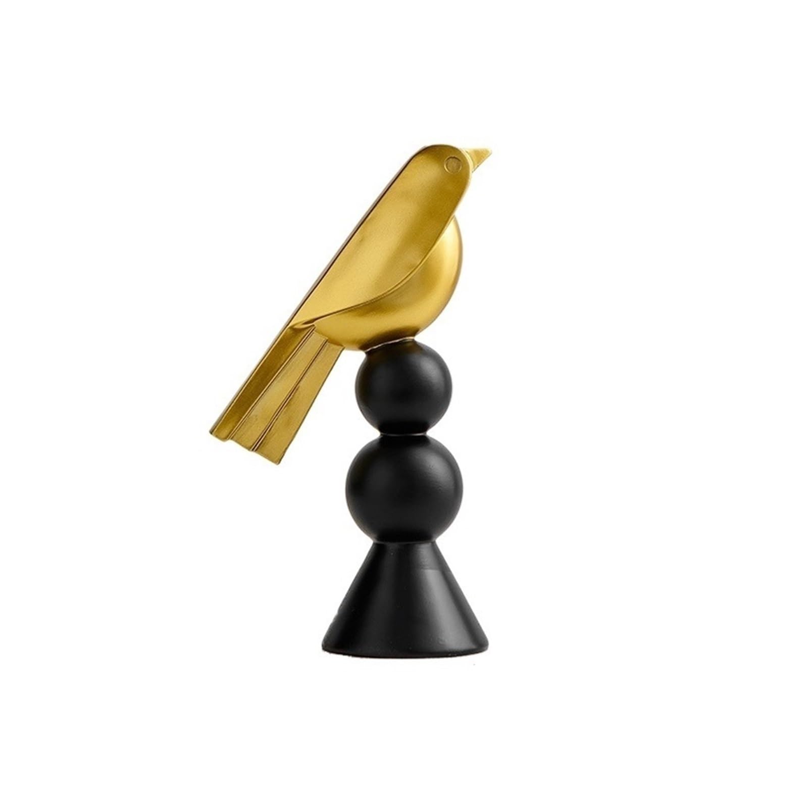 zhuyanbo007 Desk Statue, Luxury Bird Geometric Ornament Modern Creative Desktop Decoration Handicraft