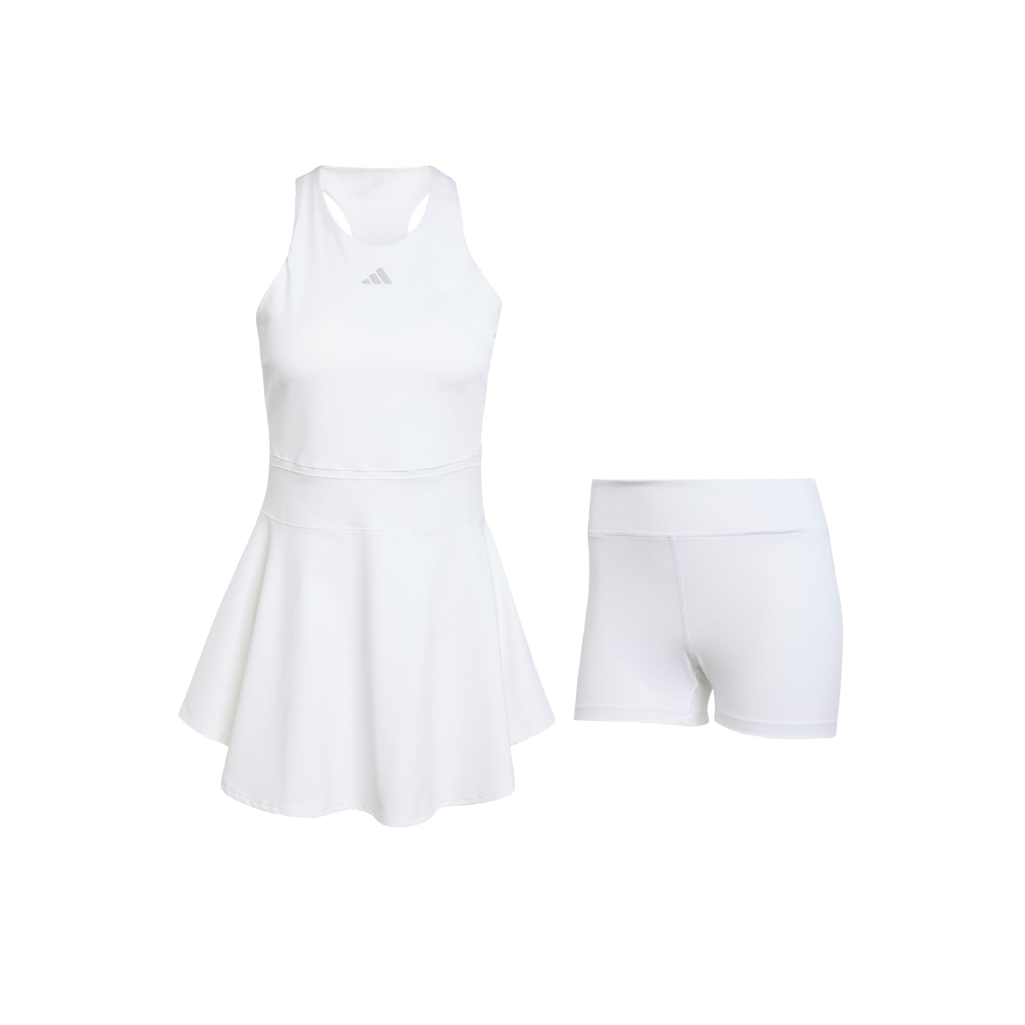 adidas Women's Tennis Climacool Y-Dress, White/White, XL
