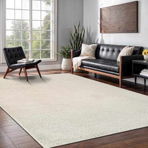 Tapete Área 4x6 Beige Lavable Antideslizante miniatura 3